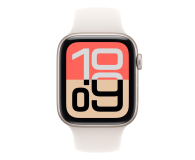Apple Watch SE 3 GPS 40mm Aluminiowa koperta (księżycowa poświata) + opaska sportowa (księżycowa poświata) - rozmiar S/M - 1362379 - zdjęcie 2